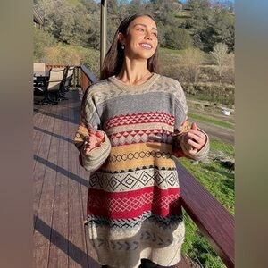 Aelfric Eden Vintage Soft Knit Sweater Autumn Oversized
Casual XL